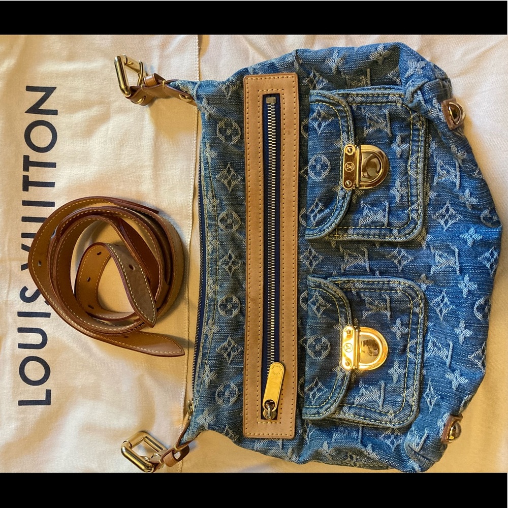 💯 Authentic Louis Vuitton Denim Baggy